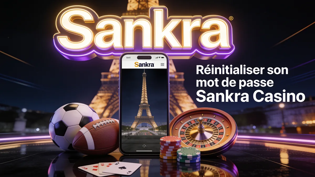Réinitialiser son mot de passe Sankra Casino pour les joueurs en France