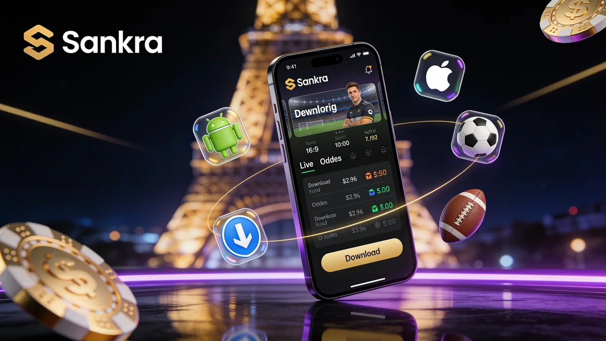 S'inscrire via l'application mobile Sankra Casino — sankra casino en France
